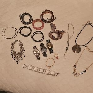 Jewelery Package,  Necklaces,  Watches,  Bracelets,  Ring,  Earrings & Anklets